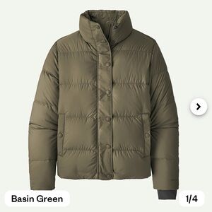 Patagonia Women's Puffer Jacket - Basin Green (Olive)
